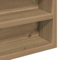 Vitrinekast Artisan Eiken 60 x 8,5 x 58 cm Bewerkt hout - thumbnail