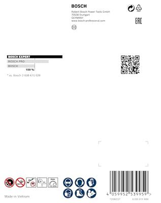 Bosch Accessoires EXPERT MultiMaterial diamantdoorslijpschijf 125 x 22 |23 x 2 |2 x 12 mm - 2608900660