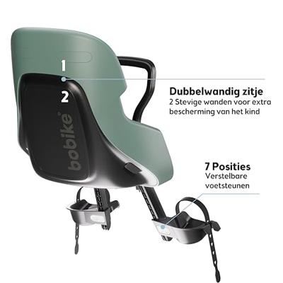 Mini Exclusive Evolve Peppermint Voorstoeltje