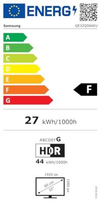 Samsung QE32Q50AEU QLED (2023) - 32 inch - QLED TV