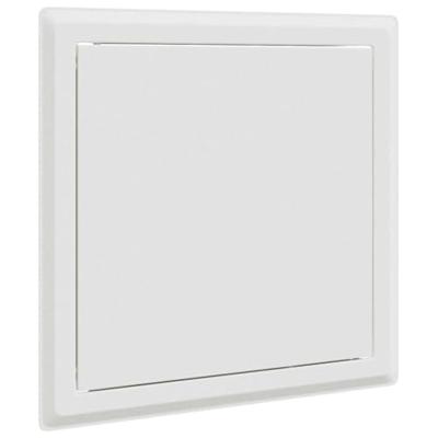 VidaXL Toegangs paneel 2 pcs wit 23 x 23 x 3 cm staal VidaXL Toegangs paneel 2 pcs wit 23 x 23 x 3 cm staal