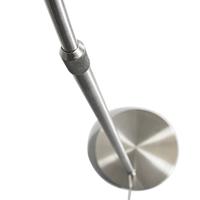 QAZQA Moderne booglamp staal verstelbaar zonder kap - thumbnail