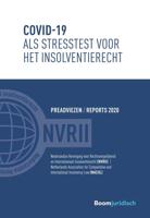 Covid-19 als stresstest voor het insolventierecht - J.C.A.T. Frima, E. Schmieman, B.P.C. van Weert, M. Haentjens - ebook - thumbnail