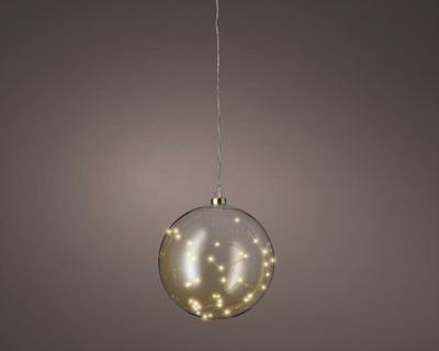 Microled bal 40 lamps amber / klassiek warm