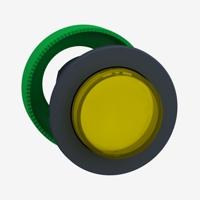 Schneider Electric ZB5FW183 ZB5FW183 Terugstelbaar (Ø) 30.5 mm Zonder markering Donkergrijs, Geel 1 stuk(s) - thumbnail