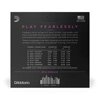 D&apos;Addario NYXL09564SB 095-64 Super Light Plus Nickel Wound snaren voor 7-snarige Strandberg gitaar - thumbnail