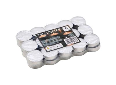 30 Theelichtjes - Ca. 4 Uur - Paraffinekaarsen