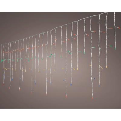 Led fonkel icicle verlichting 490 lampjes multi colour