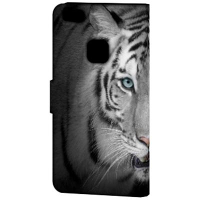Huawei P10 Lite | Telefoonhoesje | Met pasjeshouder | Tijger Huawei P10 Lite | Telefoonhoesje | Met pasjeshouder | Tijger