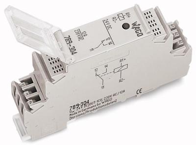 WAGO 789-508 Industrieel relais Nominale spanning: 230 V/AC Schakelstroom (max.): 12 A 1x wisselcontact Piece 1 stuk(s)