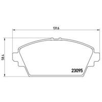Remblokken set P56044 - thumbnail