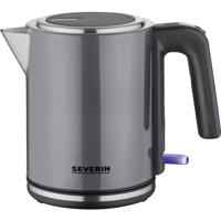Severin WK9574 Waterkoker 1L 2400W Antraciet / Zwart - thumbnail