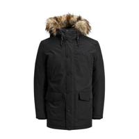Jack & Jones / Parka jjSky in zwart - thumbnail