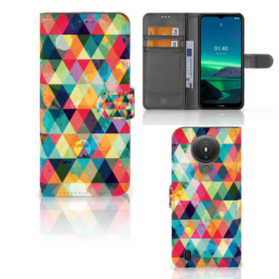 Nokia 1.4 | Telefoon Hoesje | Geruit