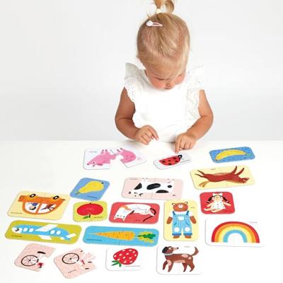 Banana Panda - puzzelparen eerste woorden - 18dlg.