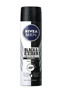 Nivea Men Black & White Invisible Original Deodorant Spray Nivea Men Black & White Invisible Original Deodorant Spray