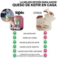 Kefirko Kaas kefir maker 848 ml. - thumbnail