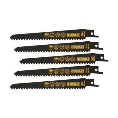 DeWalt Accessoires Reciprozaagblad HCS 152x4,2mm hout en kunststof, snel met fijne afwerking - DT2362-QZ