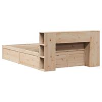 Bedframe zonder matras massief grenenhout 120x200 cm - thumbnail