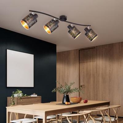 Globo Plafondlamp zwartTunno 4-lichts - 15342-4