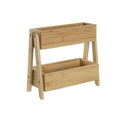 Planken DKD Home Decor Hout Bamboe 27 x 12 x 25 cm