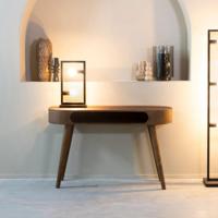 LABEL51 Bureau/Sidetable 'Bella' Espresso Mangohout, 120cm - thumbnail