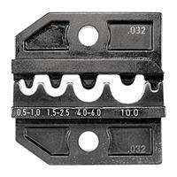 Rennsteig Werkzeuge 624 032 3 0 624 032 3 0 Krimpinzetstuk Ongeïsoleerde kabelschoenen, Ongeïsoleerde connectoren 0.5 tot 10 mm² Geschikt voor merk Rennsteig - thumbnail