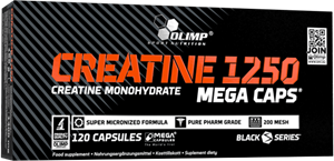 Creatine Mega Caps 1250 | Olimp Supplements | 120ct