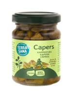 TerraSana Siciliaanse kappertjes in olijfolie bio 120 Gram - thumbnail