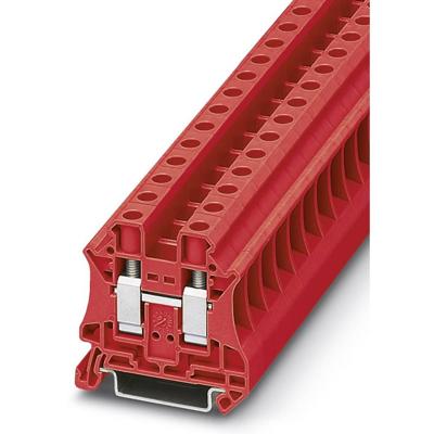 Phoenix Contact 3046304 Doorgangsserieklem 10.2 mm Schroeven Rood 50 stuk(s)