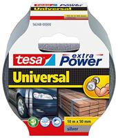 tesa UNIVERSAL 56348-00000-06 Textieltape tesa extra Power Zilver (l x b) 10 m x 50 mm 1 stuk(s) - thumbnail