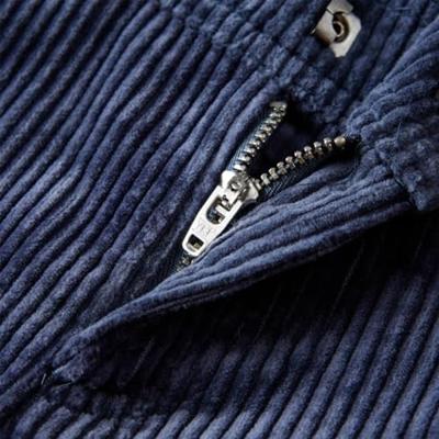 Kinderbroek 116 ribfluweel marineblauw