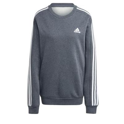 adidas Essentials Crew Sweater Donkergrijs Wit
