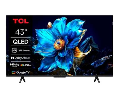 TCL QLED 43P7K UltraHD 4K Dolby Atmos Google TV