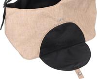 Buikdrager Kanga draagtas voor kleine hond Beige - thumbnail