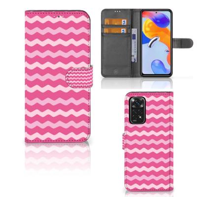 Xiaomi Redmi Note 11 Pro 5G/4G | Telefoon Hoesje | Waves Pink