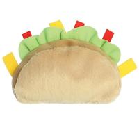 Palm Pals Fiesta Taco knuffeltje - 13 cm - thumbnail