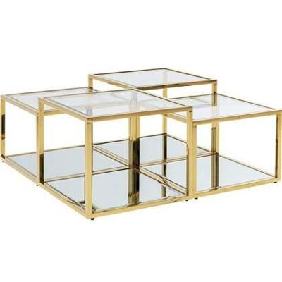 Kare Design Orion Salontafel - Set Van 4 - Goud
