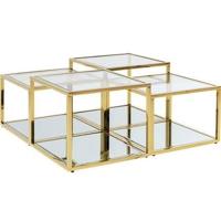 Kare Design Orion Salontafel - Set Van 4 - Goud - thumbnail