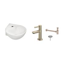 FonteinPack Porta Keramiek 35x35x14.5 cm RVS (Keuze uit 8 kranen) - thumbnail