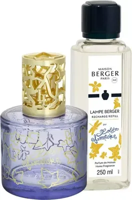 Lampe Berger giftset brander pure parme lolita lempicka 250 ml