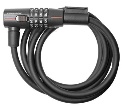 Trelock sk415 spiraalkabelslot code 180/15mm zwart