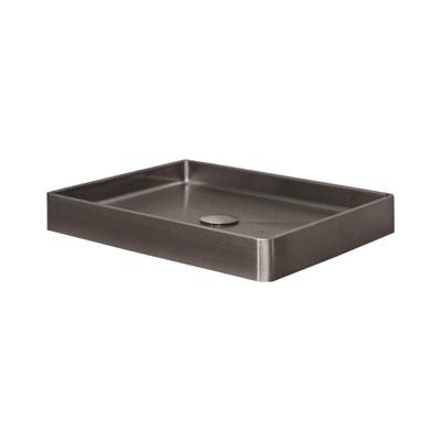 Waskom Lanesto Vanity 47x32x8 cm Gunmetal Dekker