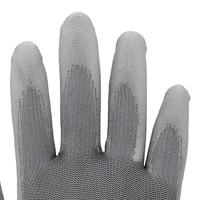 Asatex Handschoen | maat 8 grijs | EN 388 PSA-categorie II | nylon met polyurethaan | 12 paar - 3701/8 3701/8 - thumbnail