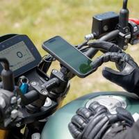 QUAD LOCK motorcycle handlebar clamp mount - thumbnail
