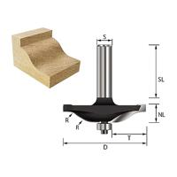 ENT platbandfrees HM met lager, R9.52 kolf 8mm - 7917190 - 7917190 - thumbnail
