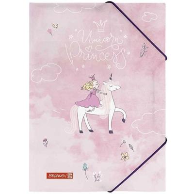 Brunnen Elastomap Unicorn Princess Meisjes A4 Papier Roze
