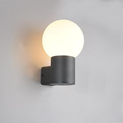 Trio Bol wandlampMures antraciet - 269860142