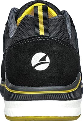 Albatros Court Black Low 647600263000042 Lage veiligheidsschoenen ESD S3 Schoenmaat (EU): 42 Zwart, Geel 1 paar