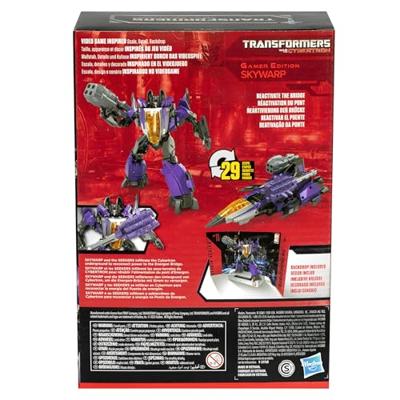 Transformers: War for Cybertron Studio Series Voyager Class Action Figure Gamer Edition Skywarp 16 cm